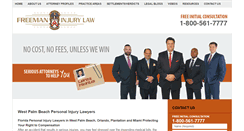 Desktop Screenshot of lawofficesofdeanhfreeman.com